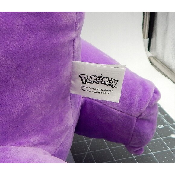 Pokémon Gengar 18 In Plush Stuffed Toy Game Freak 2023 Purple Nintendo Creature - Picture 4 of 9